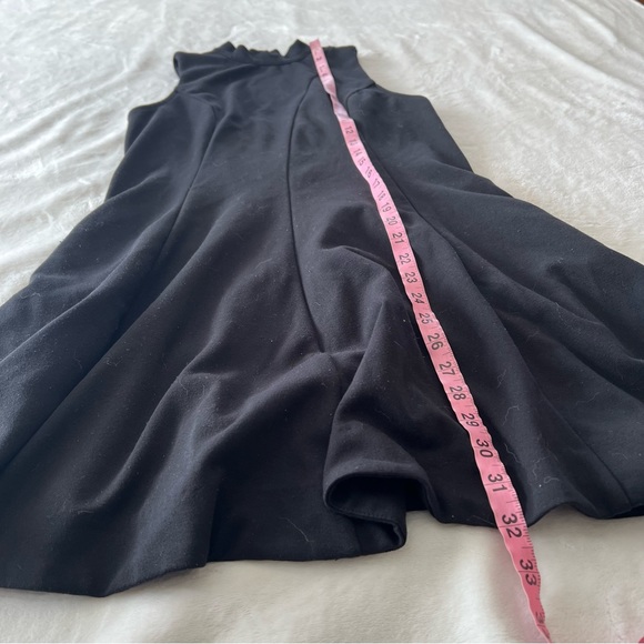 Free People Cha Cha Ponte Layla Skater Mini Dress in Black Sz Small - Picture 8 of 8